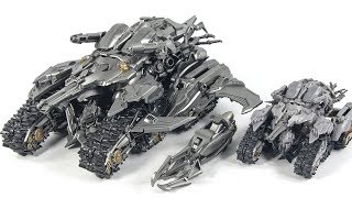 Transformers KO Studio Series Megatron BlackMamba LS06 Tank Mega Commander Vehicle Robot Toys [upl. by Micco]