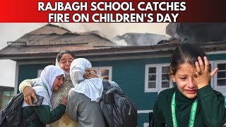 Rajbagh School Catches Fire on Childrens Day [upl. by Fillender]