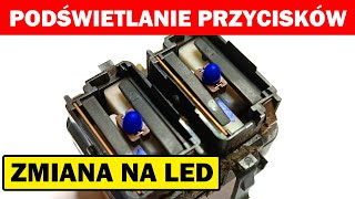 Jak wymienić podświetlenie przycisków na LED Renault Opel i inne [upl. by Enellij]