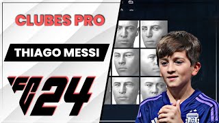 Como CREAR a THIAGO MESSI en EA FC 24 ✅ [upl. by Timus]