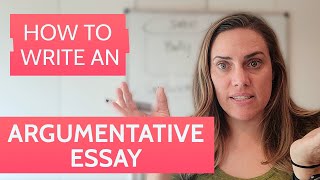 How to Write an Argumentative Essay  Advance Writing [upl. by Murvyn]