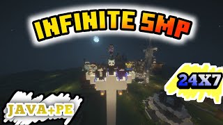 Join Now Minecraft Live  I24x7  Nolagg Infinite smp [upl. by Mecke]