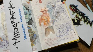 The Morning Random Sketches ✍️ Kenneth Rocafort  livestream  121 [upl. by Lauralee]