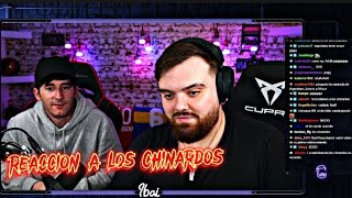 IBAI REACCIONA A LA HISTORIA DE LOS CHINARDOS DE MOMO ANTES DE SU PELEA ibai twitch momo [upl. by Mal]