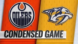 022519 Condensed Game Oilers  Predators [upl. by Faucher]