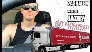 FRANCJA otwarte drzwi ZASNĄŁEM PODCZAS JAZDY postojowe ROZŁADUNEK NA AUTOSTRADZIE  NASIEROWSKI [upl. by Eerized874]