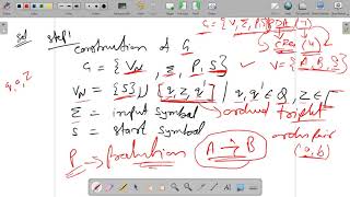 411  Automata  Conversion from PDA to CFG Part 1 Dr Pushpa Choudhary [upl. by Amein346]