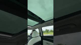 New Hyundai Tucson Panoramic Sunroof Experience from Rear Seat shorts hyundai hyundaitucson [upl. by Nesnah]