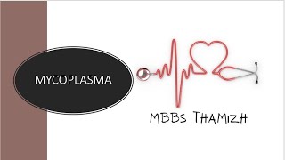 Mycoplasma l Microbiology in Tamil  MBBS Thamizh [upl. by Nyrrat761]