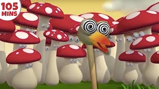 Gazoon  The Hallucinating Ostrich  Funny Animal Cartoons For Kids By HooplaKidz TV [upl. by Zinnes155]