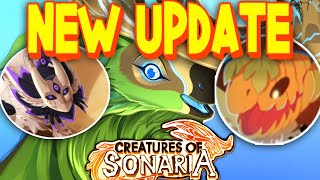 Creatures Of Sonaria NEW UPDATE NEW CODESLORE EVENTSECRETS amp MORE Roblox [upl. by Lyckman642]