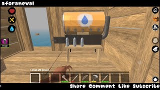 How to use the mechanical watermaker in Survival amp Craft [upl. by Drucie575]