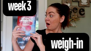 Slimming World Week 3 WEIGH DAY  Getting back on track [upl. by Cyrillus]