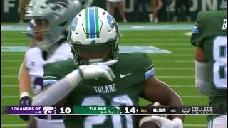 Jacob Parrish Vs Tulane Offense [upl. by Chuipek]