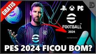 eFOOTBALL 2024  NOVO JOGO GRATUITO P CONSOLES E PC [upl. by Bigler]