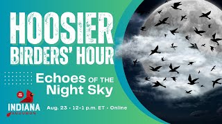 Hoosier Birders Hour  Echoes of the Night Sky August 2024 [upl. by Lamar]