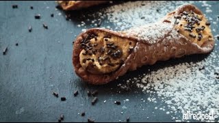 How to Make Pumpkin Cannoli  Brunch Recipes  Allrecipescom [upl. by Ymirej]