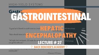 USMLE Step 1  Step 2 CK  Hepatic Encephalopathy  Gastrointestinal  27  First Aid in UrduHindi [upl. by Getter]