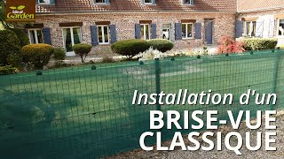 BRISE VUE CLASSIQUE Marque  Ideal Garden [upl. by Burgess469]