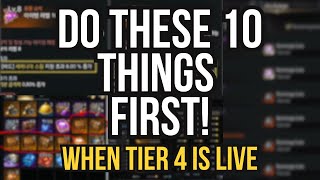 The First 10 Things You Should Do In Tier 4 Lost Ark [upl. by Eira]