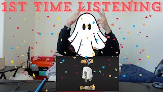 WHO is this GUY 🔥  Masked Gamer reacts to Confetti  Ghost Official Audio confetti [upl. by Nivra]