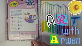 Crayola Super Tips in PASTEL S2E8 [upl. by Trina60]