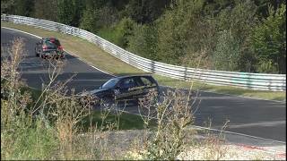 Almost Crashes Fails amp Action 1509 Touristenfahrten Nürburgring [upl. by Almena892]