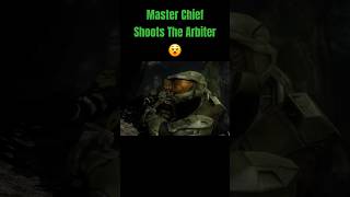 Master Chief Shoots the Arbiter😵 halo [upl. by Pickar509]