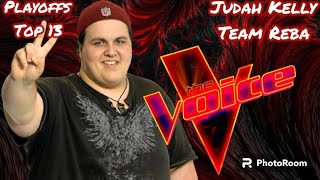 Judah Kelly Performs quotChainsquot  The Voice Season 24 Live top 13  2023 [upl. by Anev]