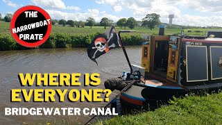 Getting blown on the Bridgewater Canal  Solo Narrowboat Adventure Ep 57 [upl. by Nived595]