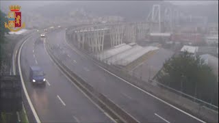 Ponte Morandi nuovo video subito prima del crollo [upl. by Nahsar]