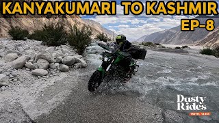 Kanyakumari to Ladakh  Bike Trip  Ep 8  Siachen  OP Baba  Hot Springs [upl. by Yelsehc407]