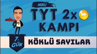 Köklü Sayılar I TYT 2x Kampı  Hızlı I yks2023 [upl. by Doss138]