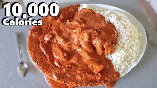 Massive Indian Curry Platter 10000 Calorie Feast [upl. by Astrix]