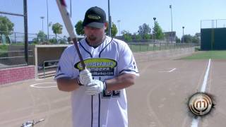 DeMarini Slowpitch  How to Hit Like Larsen amp Filby [upl. by Aliemaj158]