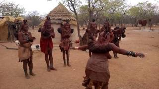 Namibia Himba Dance [upl. by Jaylene]