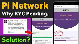 pi kyc review in progress problem solve  pi network kycpikycpinetwork CryptoBigbulll [upl. by Garnette]