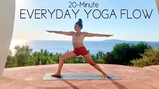 20 Minute Everyday Vinyasa Yoga Flow [upl. by Etnuhs]