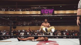 WWE 2K24 FTW Title Match Sabu vs Tazz Extreme Rules [upl. by Sholeen817]