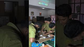 Godown Wiring 9739983013 ititumkur itipractical iti electrician आईटीआई shorts wiring ಐಟಿಐ [upl. by Esyla]