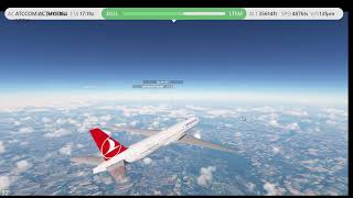 2K STREAM PMDG 777300ER  EGLL Londra  LTFM Istanbul MSFS 2020 GSX [upl. by Lucinda]