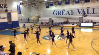 GVHS Cheer  Boy band dance halftime routine wstep up extensions [upl. by Nada]