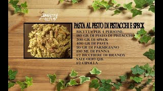 Pasta al pesto di pistacchi e speck COTTOERAPPATO 4 [upl. by Noral777]