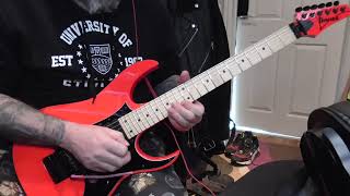 Ibanez RG550 Genesis Road Flare Red Sound Demo [upl. by Kind240]