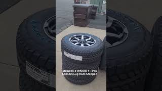 18quot Vision Wheels 6x55 with 26565R18 Firestone Destination Tires [upl. by Sitrik]