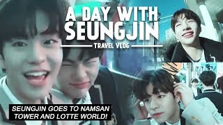 HYUNJIN AND SEUNGMIN AS COUPLE VLOGGERS [upl. by Jourdan]