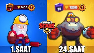 24 SAAT BOYUNCA DYNAMİKE OYNADIM KAÇ KUPA KASTIM Brawl Stars [upl. by Tiffa]