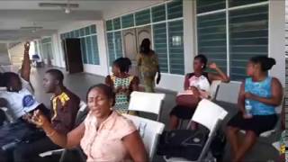 Voice of Pentecost backstage singing MEGYEFO KESE AWURADE [upl. by January]