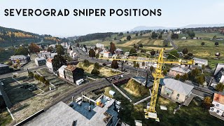 THE BEST SNIPING SPOTS in SEVEROGRAD  DAYZ [upl. by Ode]