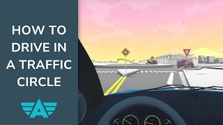 360 VR Guide Mastering Traffic Circles  NonTraditional Intersections Demystified 🚗 [upl. by Eninaj]